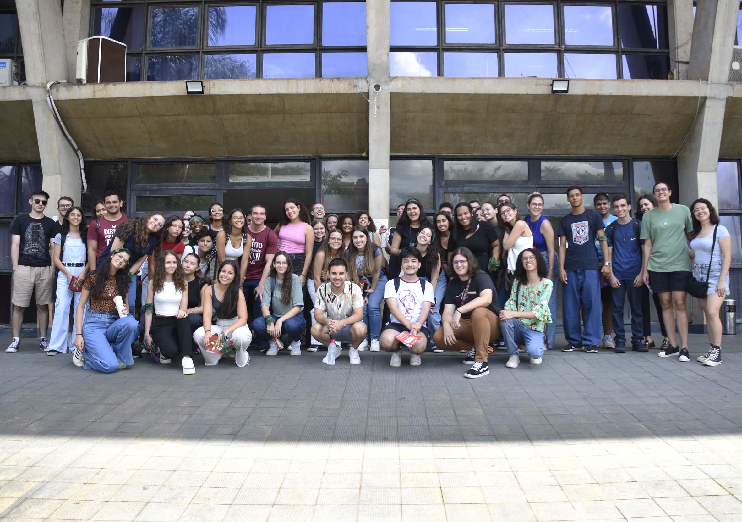 Câmara na Escola recepcionou os calouros do curso de Direito da USP