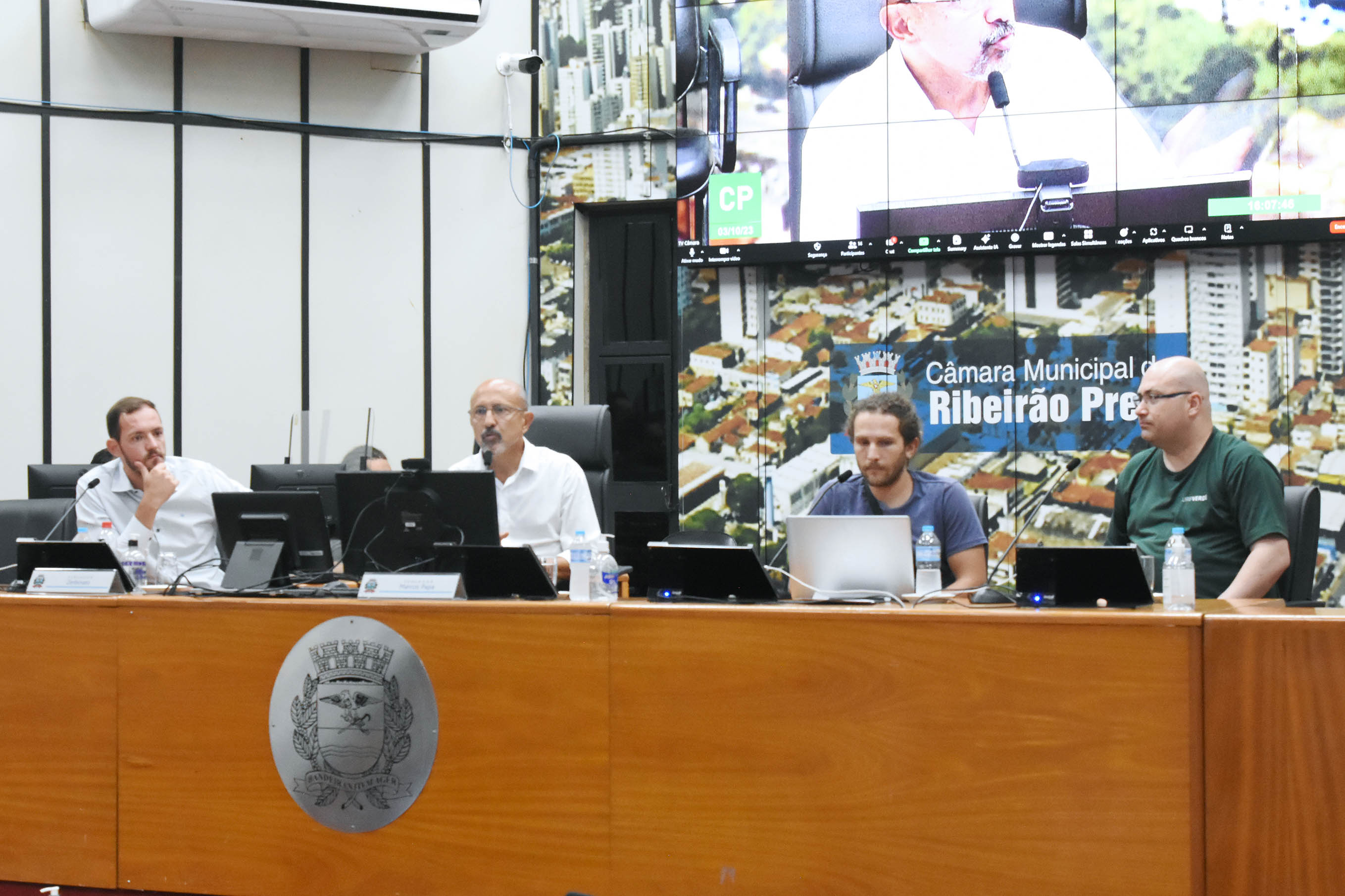 Reunião no plenário debateu UrbVerde para políticas públicas