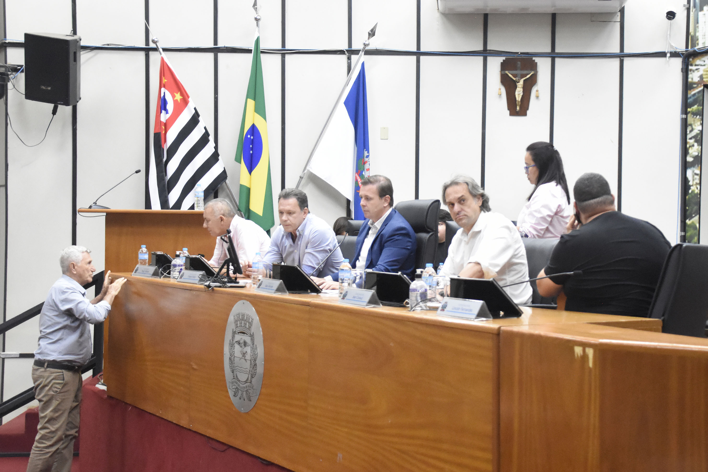 Atual mesa diretora da Câmara Municipal de Ribeirão Preto